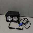 Stage Lights, 180W 2 Eyes LED COB Lights, Cool+Warm White LED Cob,Stage Spotlights with DMX512 & Sound-Activated Control Mode, Stage Lighting for Party Show Wedding Event