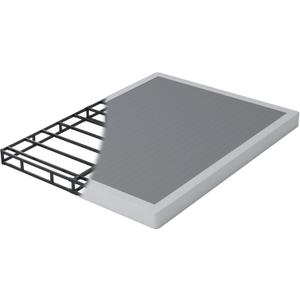 5 Inch King Size Box Spring for Bed,Heavy Duty Box Spring with Fabric Cover,Noise Free,Easy Assembly,3000LBS Weight Capcity Metal Mattress Foundation,Non-Slip