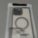 PuyaTeya 360° Rotatable Magnetic Stand for iPhone 13 pro max Case Compatible with Mag-Safe 16FT Military Drop Protection, Anti-Scratch/Fingerprint Shockproof iPhone 13 pro max Phone Case(Clear-Grey)