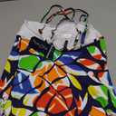Nautica Women's Tankini Swimsuit Top Quick-Dry, UPF+, Swim, Beach, Pool & Resort Wear (Floral) Small