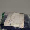 Partisky Navy Blue Polyester Table Skirt for Rectangle Tables 6ft, Wrinkle Resistant Pleated Ruffle Table Cloth for Banquet Wedding Display Dining Table