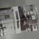 Boolegon No Drill No Tools Cellular Shades TDBU,Black,44" W x 48" H