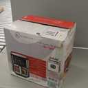 Kitchen Elite Air Fryer Stainless Steel with View Window, XL 8.5QT Large Airfryer, 8-in-1 Digital Control, 400F Temp Controls, Nonstick Dishwasher-Safe, Space-Saving, Roast, Broil, 1500W