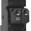 Power Master Window Switch Control Button Front Left Driver Side Compatible with 2011 2012 2013 2014 2015 2016 2017 Hyundai Accent, Replacement OEM 93570AP1R101, 93570-1R111, 1 Auto, 16 Pins