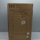 EKO Mirage-T 50 Liter / 13.2 Gallon Touchless Rectangular Motion Sensor Trash Can, Brushed Stainless Steel Finish