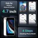 jaroco Magnetic for iPhone SE Case 3rd/2rd,iPhone 8/7 Case, [Compatible with MagSafe][Military Grade Drop Protection][Heavy Duty Protection][Non-Slip] 2-Layer Bumper Phone Case 4.7''-Black