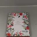 LARAINE Picture Photo Frame 4x6 Metal Sparkle Snowflake High Definition Display Pictures for Tabletop Home Decorative Christmas Holiday Gift (Blue)