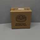 lce Chilled Condiment Caddy,With 4 Containers and Smooth Condiment Pots,Serving Tray Mimosa bar Supplies,Fruit,Taco,pastries,party Garnish (Transparent)