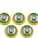 Ouya 5PCS 2-inch Thread Hook and Loop Backing Pad Buffing Plate for Air Sander and Dual Action Car Polisher 1/4"-20 Thread