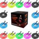 14 Pack Adjustable PVC Jump Rope for Cardio Fitness - Versatile Jump Rope for Women Men Kids Christmas Gift -Tangle-Free for Keeping Fit, Training, Workout (Mix 6 Color(14 Pack))