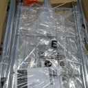 Clothes Rack - Large-Capacity Clothing Racks for Hanging Clothes with Lockable Wheels, Space-Saving Metal Coat Rack for Bedroom, Laundry Room, Entryway, 45.6" x 16.9" x 59", Silver