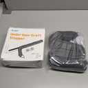 Door Draft Stopper for Bottom of Door and Window, Heavy Duty Guard Gap Snake Stripping, Cold Air Blocker, Warm Air Sealer, Door Noise Blocker with Hanging Loop, 36 inch, Grey