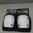 187 Killer Pads Fly Knee Pad, Grey/White, Medium