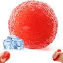 Crunchy Squishy Stress Ball, Frozen Waxberry Moldable Crunchy Stress Balls, Ice Skin Stress-Relieving Fidget Sensory Toys, Satisfying Squishy Relaxing Fidget