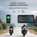 6-Inch Motorcycle Smart Display  Wireless CarPlay & Android Auto | Bluetooth Voice Control | IP67 Waterproof | HD Touchscreen | Easy Install | Fits Most Bikes | OTA Updates