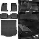 Naibeve Floor Mats for Dodge Charge EV 2024 2025 - All Weather Custom Fit for 2025 Dodge Charge EV Floor Mats Liners Cargo Liner Mat Accessories