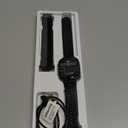 Smart Watches for Men Android iPhone (2 Bands), [1.85" AMOLED Screen] Smartwatch Fitness Tracker 3ATM Waterproof with Bluetooth Calls, AI Control, Heart Rate/SpO2/Sleep Monitor, 7 Days Battery (Black)