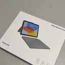 Case with Keyboard for iPad 10th Generation & 11th (A16, 2025): Bluetooth Wireless Detachable Magnetic Stand Rechargeable Keyboard with Folio Slim Compact Removable Cover with Trackpad, White Backlit