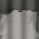 NICETOWN Sheer Curtains Panel 72" Long - Ring Top Window Treatment Sheer Voile Drapes for Bedroom/Living Room (White, Set of 2, W54 x L72)