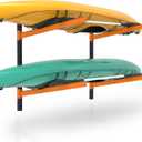 Kayak Storage Rack, Wall Mount Kayak Racks for Indoor Outdoor Storage, Heavy Duty Adjustable Kayak Rack for Garage, Spacesaver