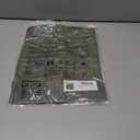 Runcati Mens Casual Shirts Button Down Short Sleeve Lightweight Linen Shirt Summer Beach Tops with Pocket (X-Large, Army Green)