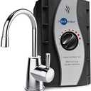 InSinkErator Stainless Steel Tank, H250C-SS HOT250 System, Single-Handle Faucet in Chrome with2/3-Gallon Instant Hot Water Dispenser