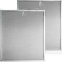 2PCS Aluminum Grease Range Hood Filters 14.81 X 16.25 X 0.38 Inches Compatible with Imperial Cal Range Hoods Replace#: C-745