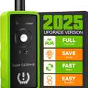 VXDAS 2IN1 TPMS Relearn Tool Super GL50448 for GM and Ford with Model Switch Button,Tire Pressure Sensor Monitor Rest Activation for Buick/Cadillac/Chevrolet/GMC/Lincoln/Mazda 2024 Edition(Green)
