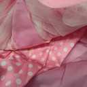 Sumbababy Princess Castle Tent for Girls Fairy Play Tents for Kids Hexagon Playhouse with Fairy Star Lights Toys for Children or Toddlers Indoor or Outdoor Games (Pink)