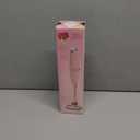 Paris Hilton Electric Handheld Milk Frother with Double Coil Head Whisk and Gold Metal Stand, Battery Powered (2 AA Batteries Required but Not Included), Pink