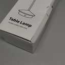Modern Cordless Table Lamp Set of 2, Portable LED Desk Lamps, 5000mAh Rechargeable Battery Operated Lighting for Bedroom Dining Room Restaurant Coffee Shop Camping Night Light (Brown)