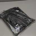 Wall Mounted Shoe Rack, Carbon Steel Shoe Organizer with Removable Oxford Cloth, Non-Slip Space-Saving for Entryway Closet Bedroom, Black (Black 1 Pcs)