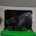 Pooper Scooper Swivel Bin & Rake with 100 Waste Bags, Dog Pooper Scooper with Bag Attachment for Large Medium Small Dogs, Poop Scooper with Lid for Lawn Yard Dog Kennel