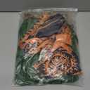 GUEMONG Kids Boys Halloween Long Sleeve T-Shirts Pants Cosplay Suits Christmas Costume With Leaf Skirts Size 130