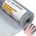 16in x 10ft Hardware Cloth 1/8 inch 27Ga Hot Dipped Galvanized After Welding, Chicken Coop Wire Fence, Welded Metal Fencing Roll Mesh for Bee Screen Garden Plant Poultry Animal Netting Cage