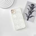 NITITOP Compatible with iPhone 11 Case Silicone Cute Flower Floral Sunflowers Pattern for Women Girl Trendy Slim Fit TPU Silicone Shockproof Full Camera Protection Cover - White