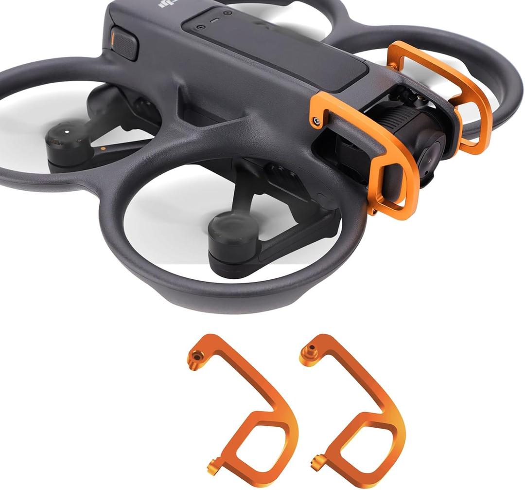 Gimbal Bumper Guard for DJI Avata 2 Aluminum Alloy Gimbal Protect Bar Lens Anti-Collision for DJI Avata 2 Accessories (Red)