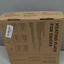 10" x 10" Chick Brooder Heating Plate with Anti Stand Cone, Brooder Heater for Chicks with Adjustable Heights