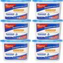 Vacplus Moisture Absorbers 6 Pack, 10.5 Oz Portable Humidity Absorber Boxes for Your Bathroom, Closet & Car, Dehumidifier with Fragrance Free, Navy Blue