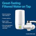 Brita Replacement Water Filter for Faucet Mount, Removes 99% of Lead, Sink Filtration System, White, 3 Count