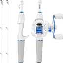 KastKing Centron Lite Twin-Tip Fishing Rod and Reel Combo, 6'6" M, Right Handed