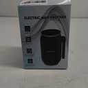 Electric Milk Frother with Foldable Handle, 4-in-1 Milk Steamer, 8.5oz/250ml Coffee Foamer, Portable One Unit Warm & Cold Milk Foam for Macchiato, Latte, Cappuccinos