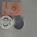 Magnetic Eyelashes with Applicator - Reusable Magnetic False Eyelashes, Natural Lightweight Lashes, Easy to Apply for Beginners, Comfortable Daily Wear