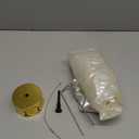 Inflatable Christmas Ornaments,18" 25" Christmas Oversized Ornament,Christmas Ball Decorations Indoor Outdoor, Use as Festive Yard Decoration (White, 25")