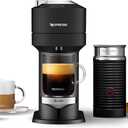 Nespresso Vertuo Next Deluxe Coffee and Espresso Maker by Breville with Aeroccino Milk Frother (Matte Black)
