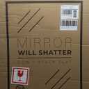 HOMECOOKIN LED Bathroom Mirror with Lights, 20 x 25 Inch Backlit LED Bathroom Mirror, Anti Fog Mirror for Bathroom, 3 Colors and Dimmable Light,Horizontal/Vertical (Clear)