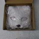 Litdevil Cat Therian Furry Therian Fox Tail Set - Animal Mask Half Mask for Masquerade