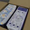 The Honest Company Comfort Dry Overnight Diapers, Up to 12 Hours Protection, Hypoallergenic, Cozy Cloud + Star Signs, Club Box Size 4 (2237 lbs), 48 Count