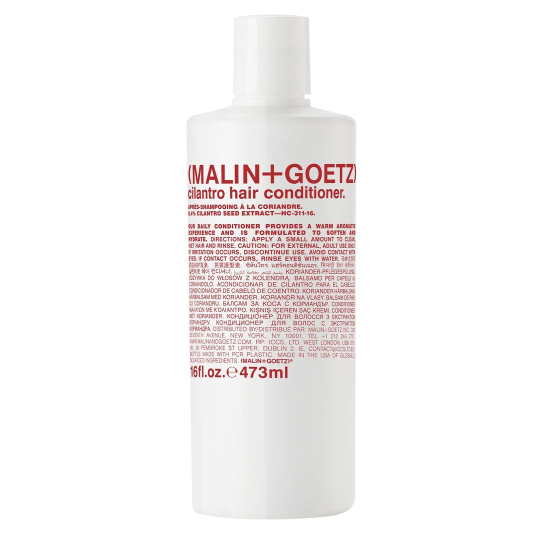 MALIN+GOETZ Cilantro Hair Conditioner | Everyday Essential Conditioner with Cilantro Extract, Shea Butter, Fatty Acids | Hydrates, Detangles, Reduces Frizz | Vegan, Cruelty-Free (16 oz/Refill)