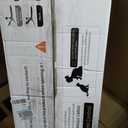 72 inch Outdoor Ceiling Fans with Lights,Smart Wood Large Ceiling Fan for Alexa,Google & APP Control,Indoor/Outdoor,3 Blades,3CCT Dimmable,Red Walnut,Downrod Mount for Patio Porch